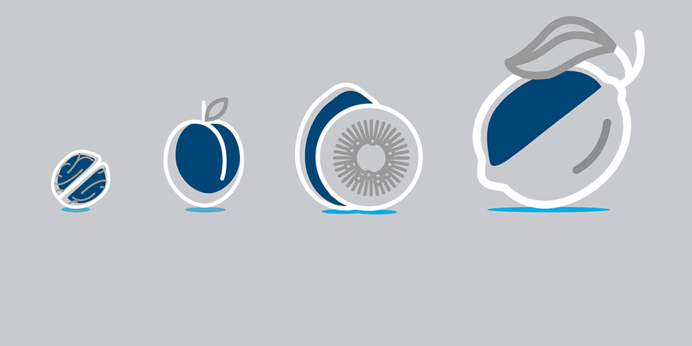 Illustration of four men with one shaded a lighter blue as one in four Illustration of four men with one shaded a lighter blue as one in four